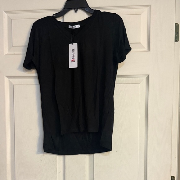 Black Women's Top by Basic Bae - Picture 1 of 5